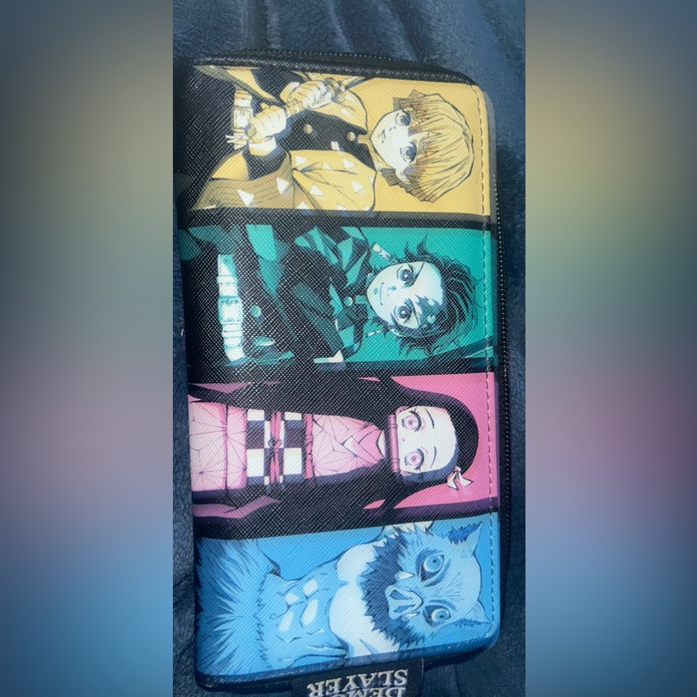 Demon Slayer Wallet/Clutch Purse NWOT Not common